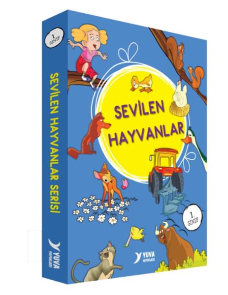 Sevilen Hayvanlar Serisi 1. Sınıf Düz Yazılı 10 Kitap Sevilen Hayvanlar Serisi 1. Sınıf Düz Yazılı 10 Kitap