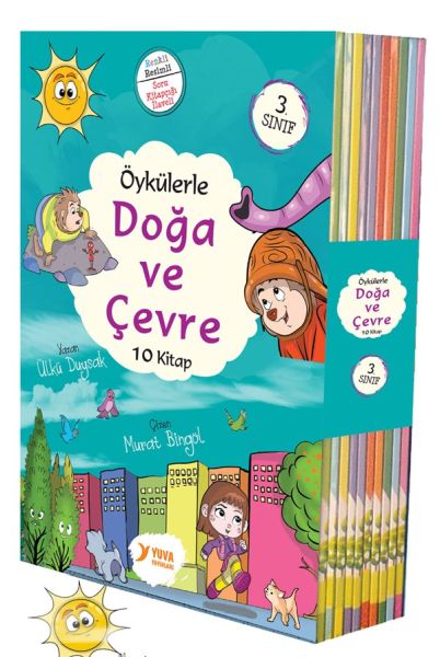Öykülerle Doğa ve Çevre 3. Sınıflar İçin 10 Kitap Set Öykülerle Doğa ve Çevre 3. Sınıflar İçin 10 Kitap Set