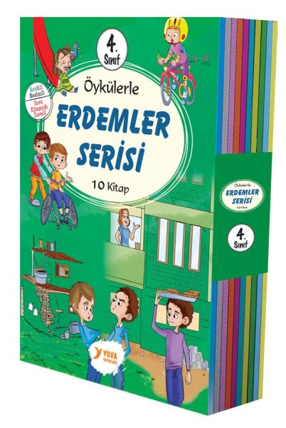 Öykülerle Erdemler Serisi 4.Sınıflar 10 Kitap Öykülerle Erdemler Serisi 4.Sınıflar 10 Kitap