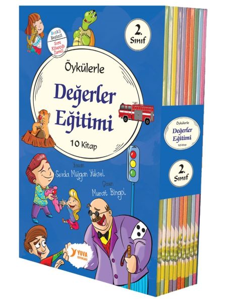 Öykülerle Değerler Eğitimi 2. Sınıflar İçin 10 Kitap Set Öykülerle Değerler Eğitimi 2. Sınıflar İçin 10 Kitap Set