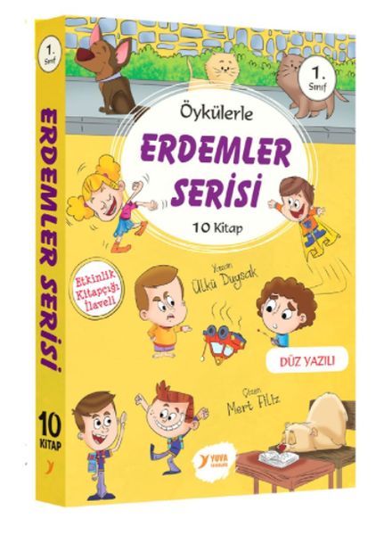 Öykülerle Erdemler Serisi 1. Sınıf 10 Kitap Öykülerle Erdemler Serisi 1. Sınıf 10 Kitap