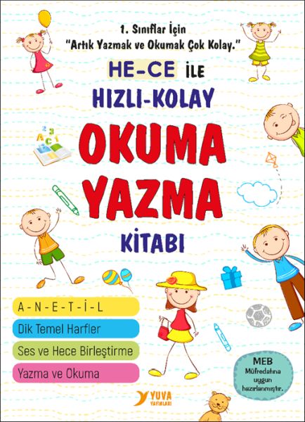 Hece ile Hızlı Kolay Okuma Yazma Kitabı Hece ile Hızlı Kolay Okuma Yazma Kitabı
