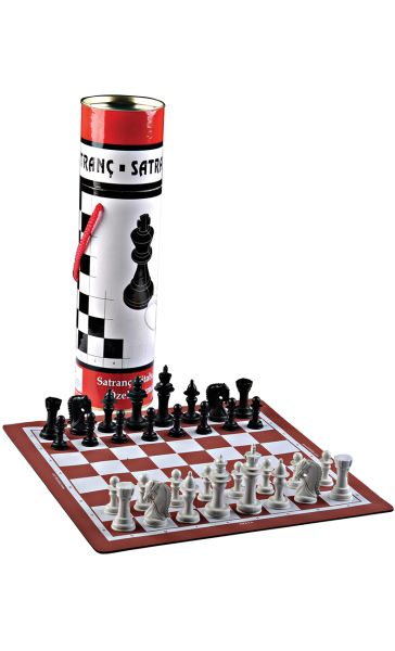 Satranç Kitabı Oyun Zemini ve Taşları Satranç Kitabı Oyun Zemini ve Taşları