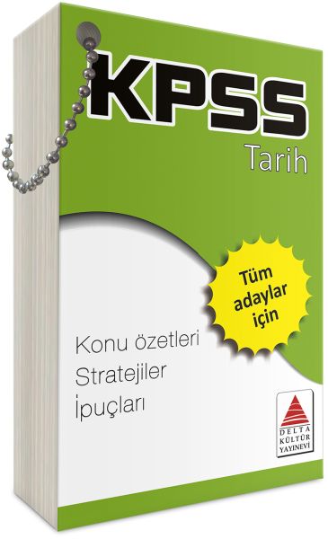 Delta Kültür KPSS Tarih Strateji Kartları Delta Kültür KPSS Tarih Strateji Kartları