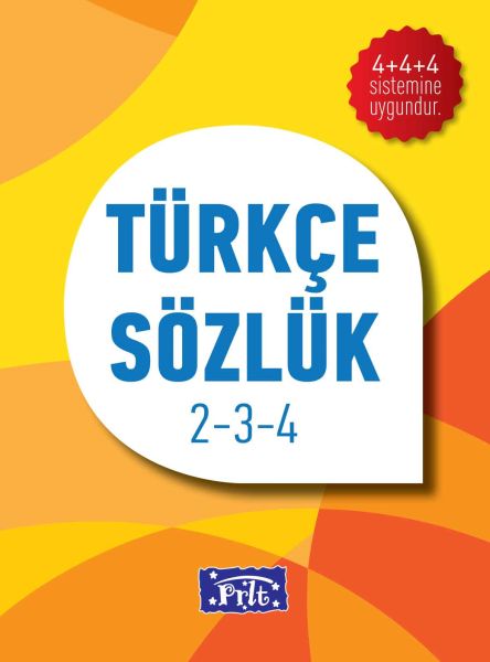 İlköğretim Türkçe Sözlük Karton Kapak 2-3-4 İlköğretim Türkçe Sözlük Karton Kapak 2-3-4