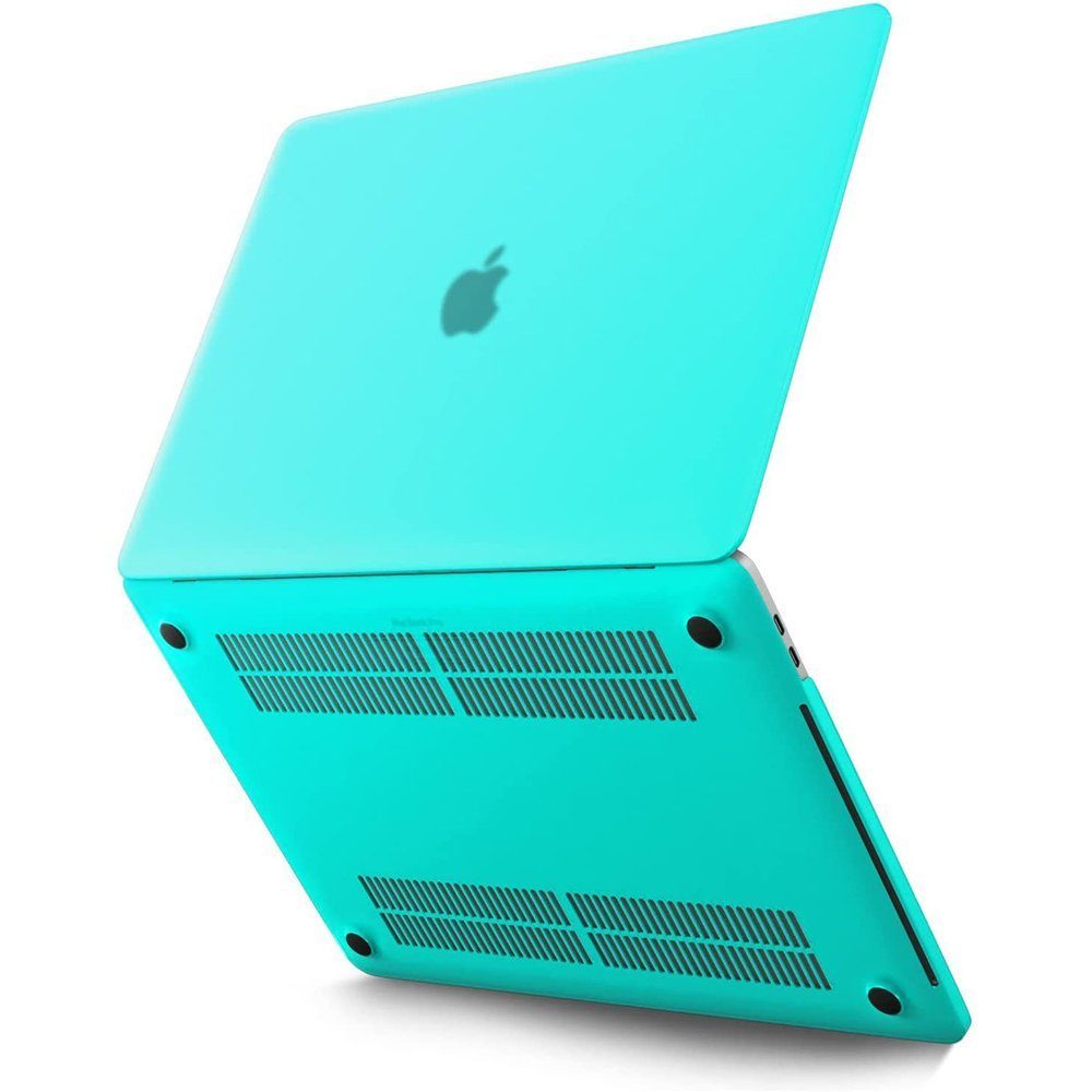 Macbook Pro 13 2020 Macbook Buzlu Kapak - Ürün Rengi : Mavi - Lisinya