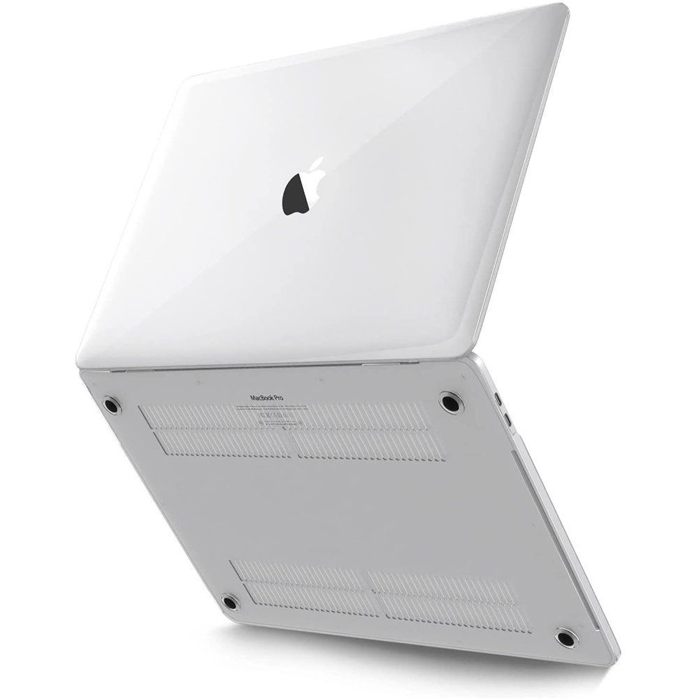 Macbook Pro 14.2 2021 Macbook Buzlu Kapak - Ürün Rengi : Füme - Lisinya