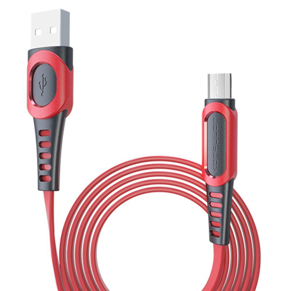 Dc01 Süper Hızlı Micro Usb Kablo 1m 2.4a - Ürün Rengi : Kırmızı - Lisinya
