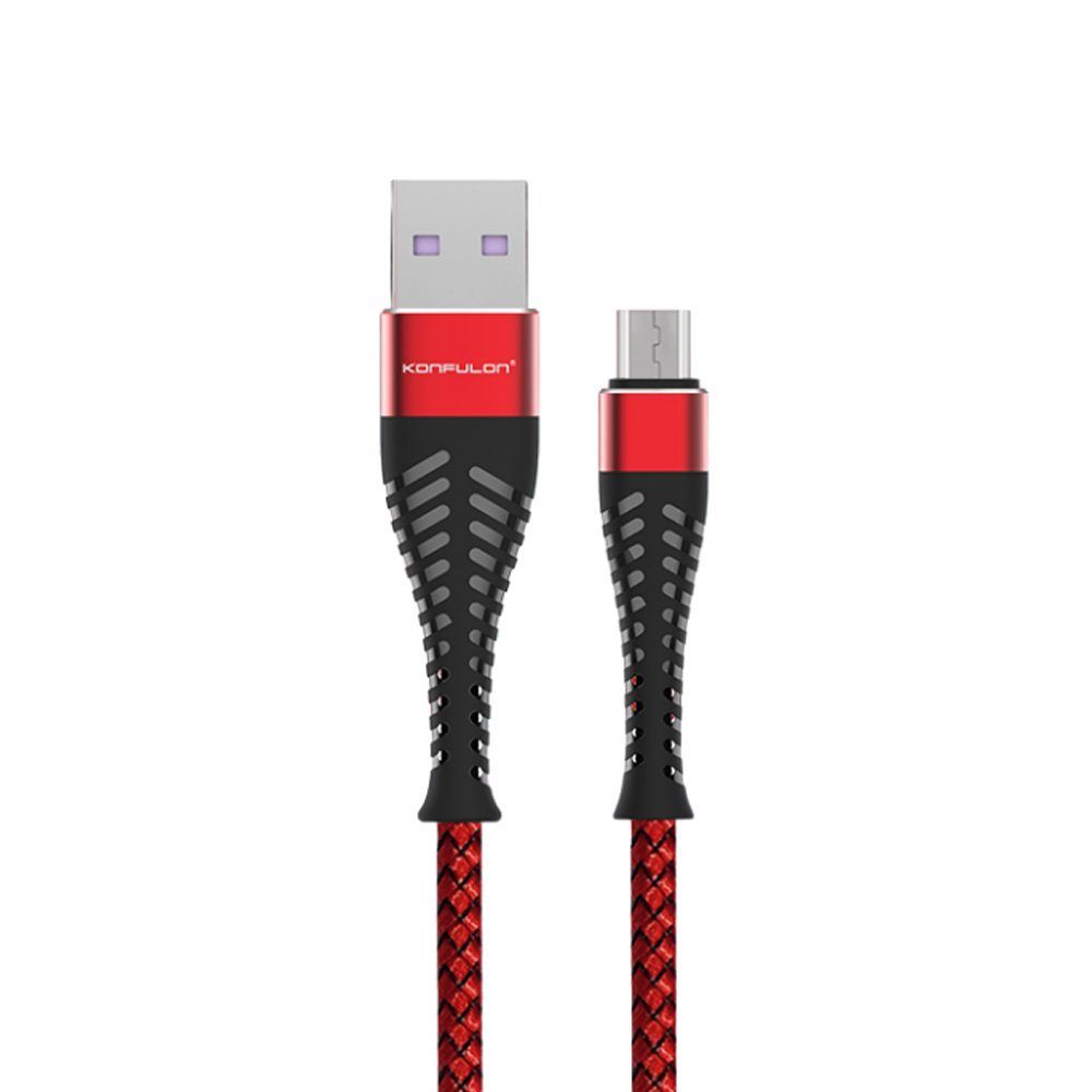 S61 Micro Usb Kablo 1.2m 3.1a - Ürün Rengi : Kırmızı - Lisinya