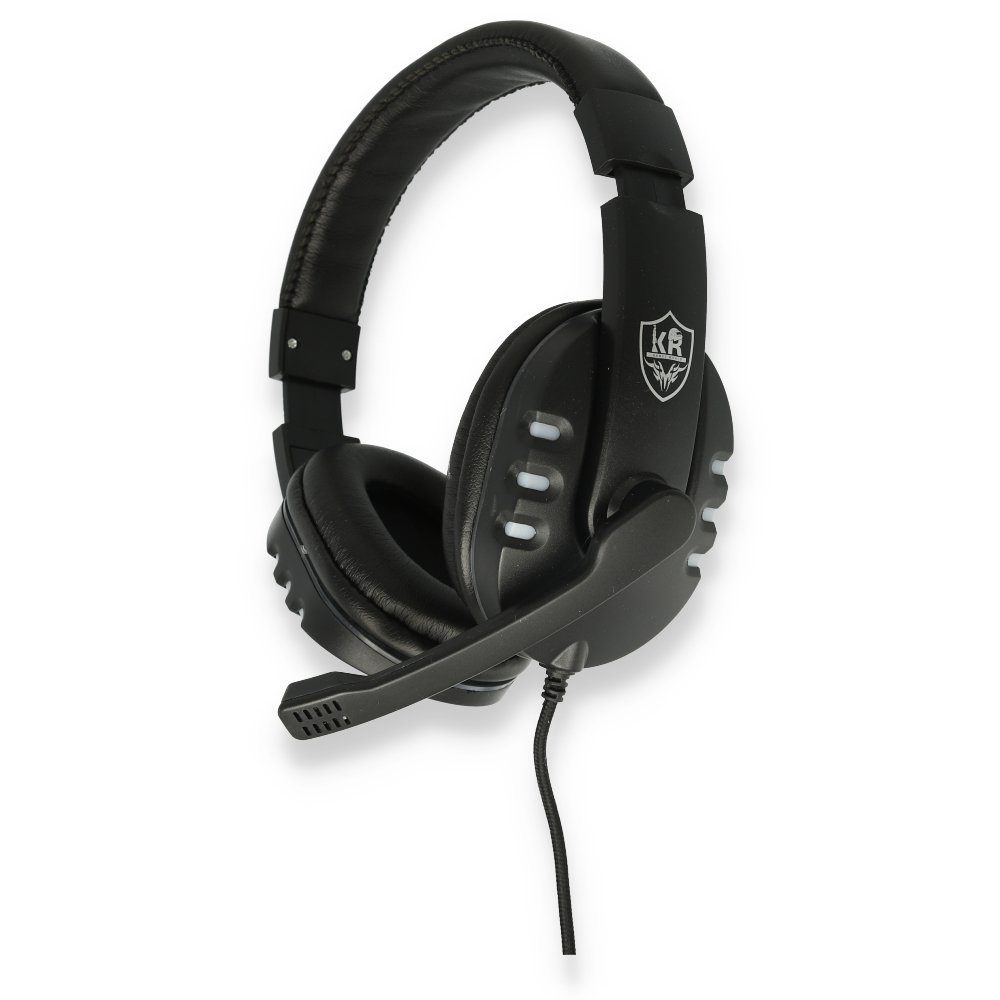 Kr Gm101 Rgb Işıklı Oyuncu Kulaklığı - Ürün Rengi : Siyah - Lisinya