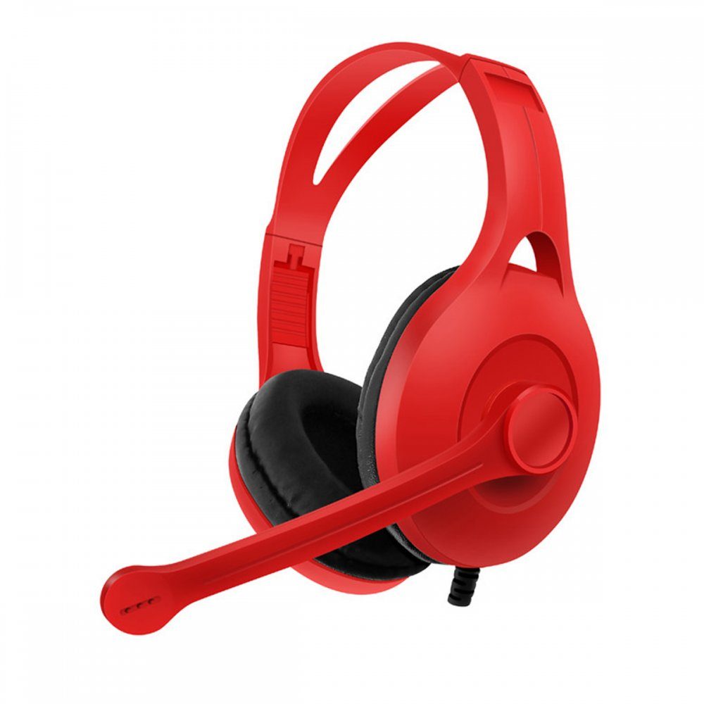 Gm041 Kafa Üstü Oyuncu Kulaklığı - Ürün Rengi : Kırmızı - Lisinya