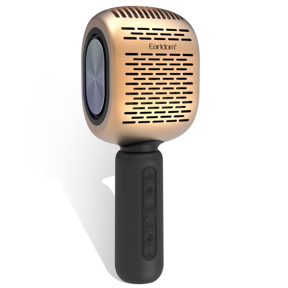 Earldom Mc5 Karaoke Mikrofon - Ürün Rengi : Gold - Lisinya