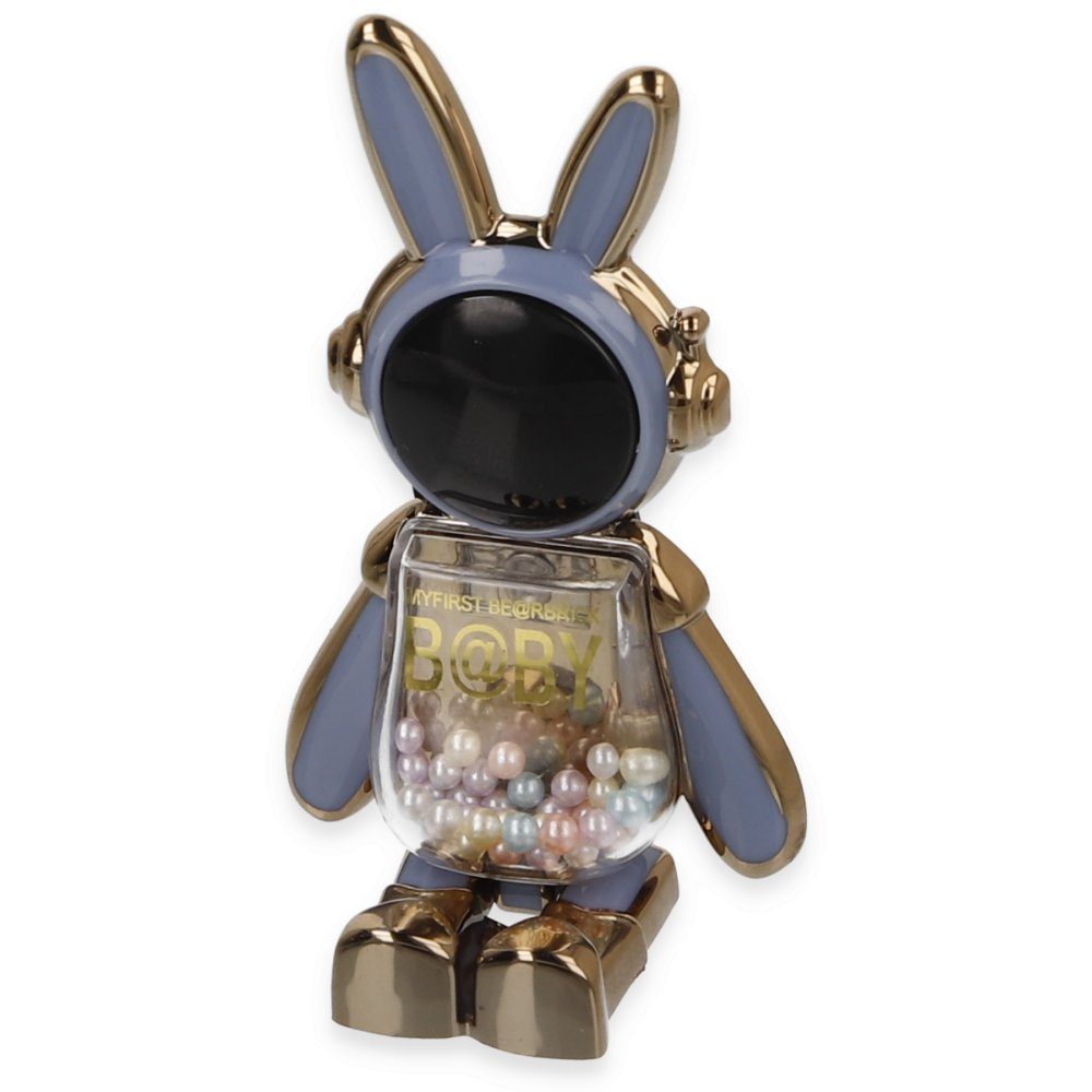 Astro Stand Tavşan Astronot - Ürün Rengi : Siyah - Lisinya