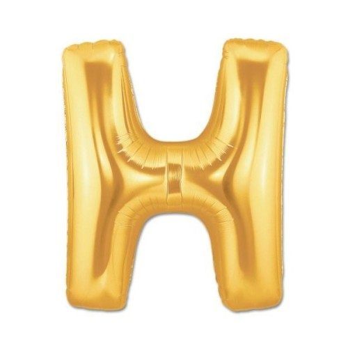 Altın Sarısı Folyo Harf Balon 1 Metre