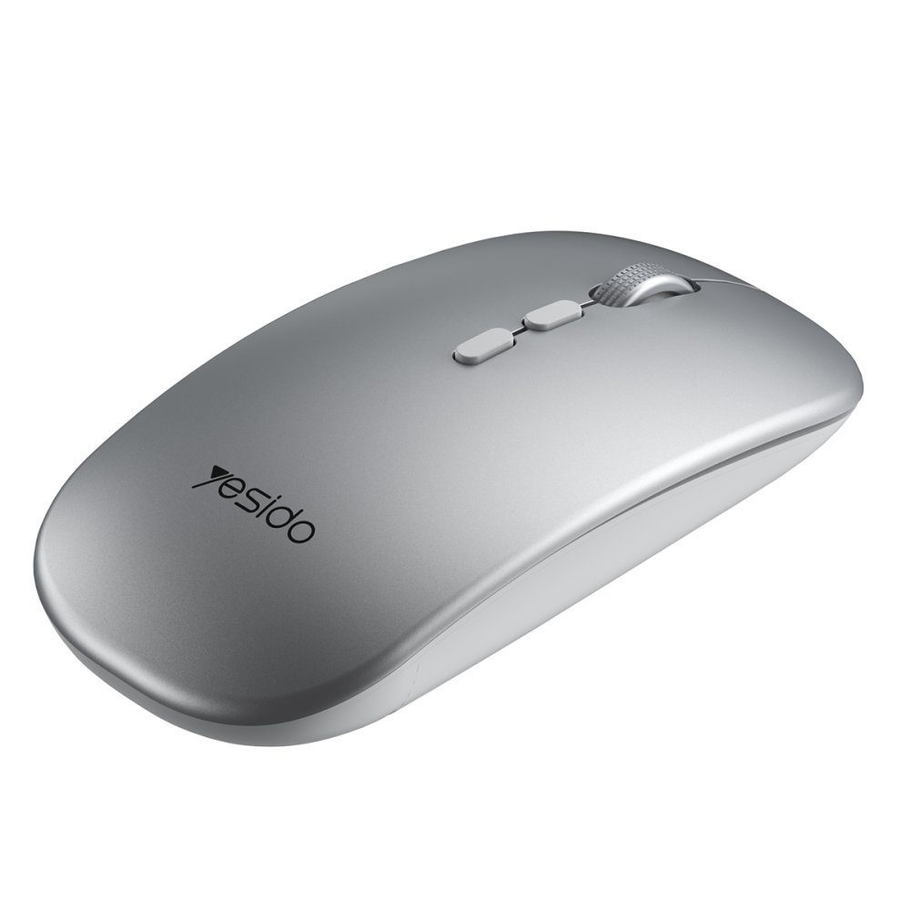 Yesido Kb15 2.4g Ergonomik Kablosuz Mouse - Ürün Rengi : Gümüş - Lisinya