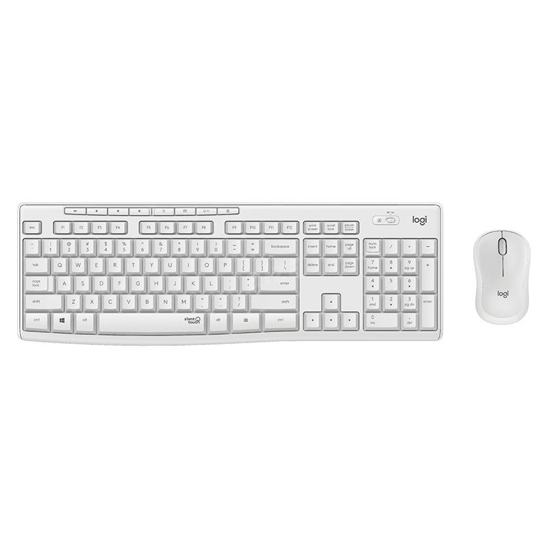 Logıtech Mk295 Q Tr Beyaz Kablosuz Klavye+mouse Set (4172)