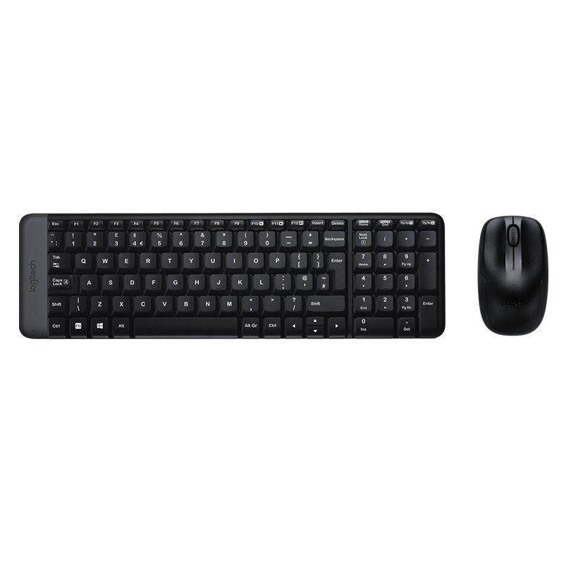 Logıtech Mk220 Q Tr Sıyah Kablosuz Klavye+mouse Set (4172)