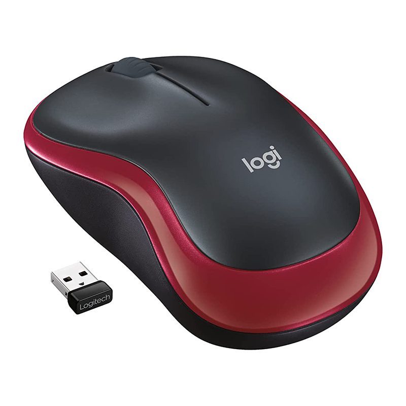 Logıtech M185 Kırmızı Kablosuz Mouse (4172)