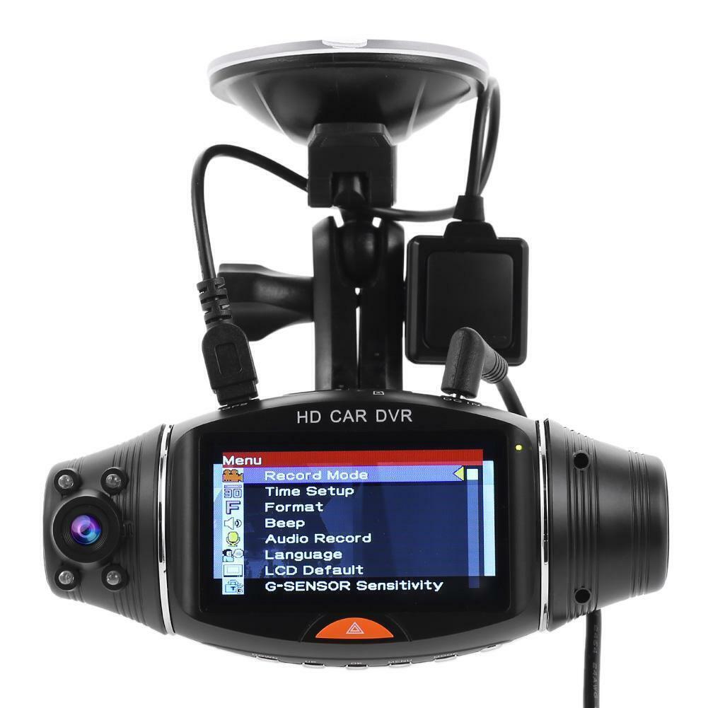 2.7 Tft Ekran Çift Kameralı Gps Modüllü Hd Araç Kamerası Dvr (32gb Destekli) (4172)