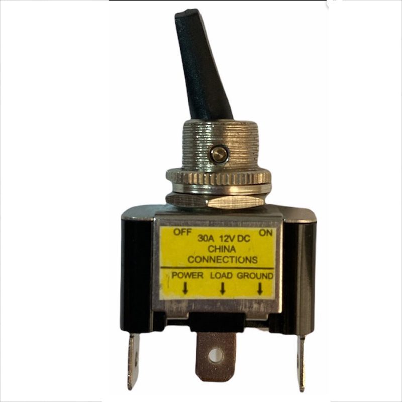 Ic-151b 12 Volt Dc 30 Amper On-off Işıklı Toggle Switch (4172)