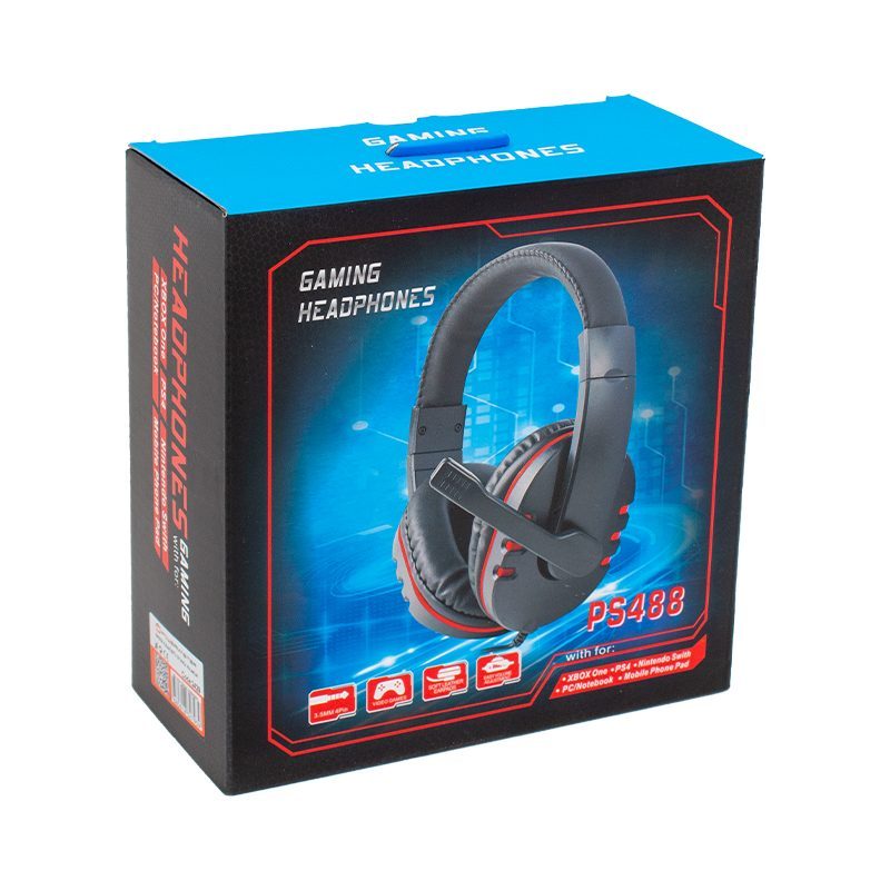 Magıcvoıce Gm003 3.5mm Aux Girişli Stereo Kulaküstü Mikrofonlu Oyuncu Kulaklık (4172)