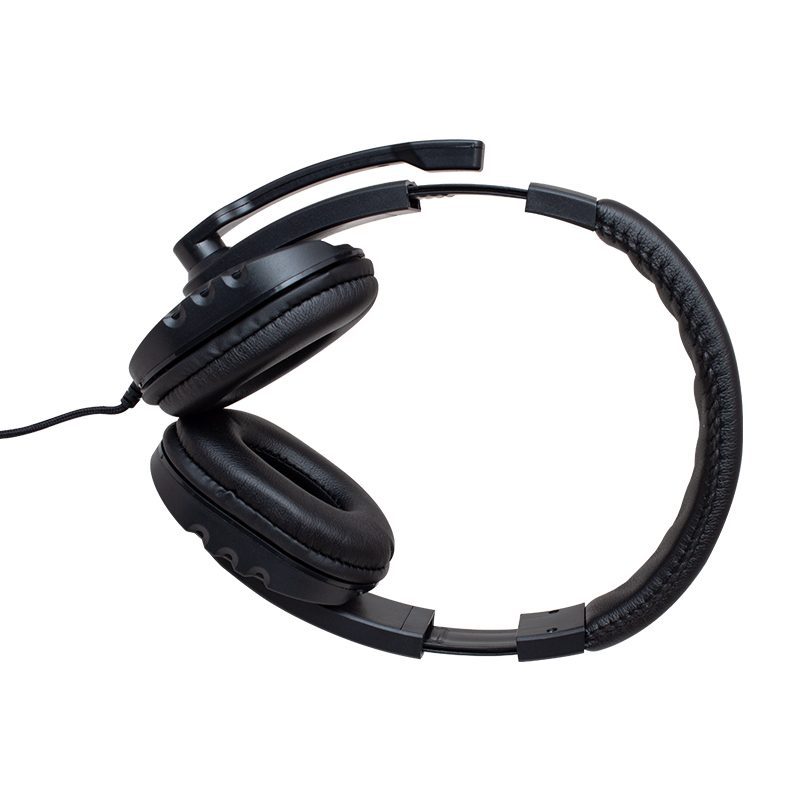 Hello Hl-5351 3.5mm Stereo Kablolu Ledli Mikrofonlu Oyuncu Kulaklık Siyah (4172)