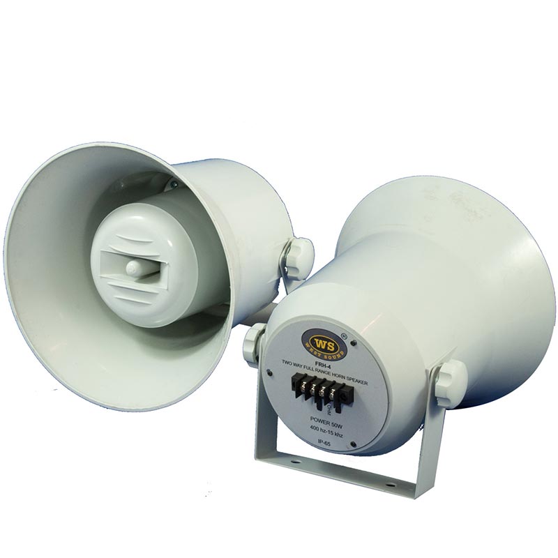 Westsound Frh-4 10 Cm 40 Watt Ip 65 Plastik Horn Hoparlör  Trafosuz (4172)