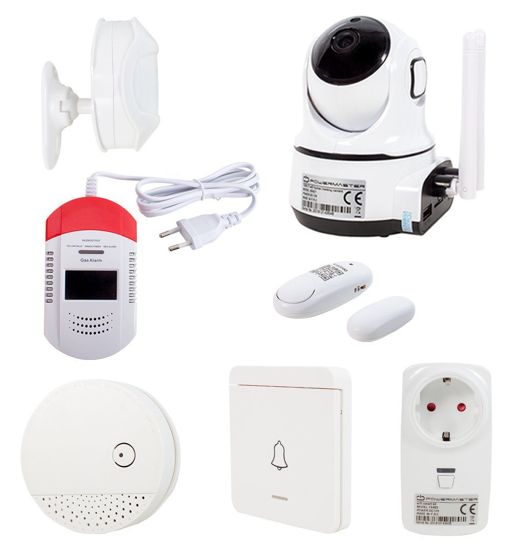 Wıfı Kameralı Smart Home Akıllı Ev Otomasyon Güvenlik Sistemi (4172)