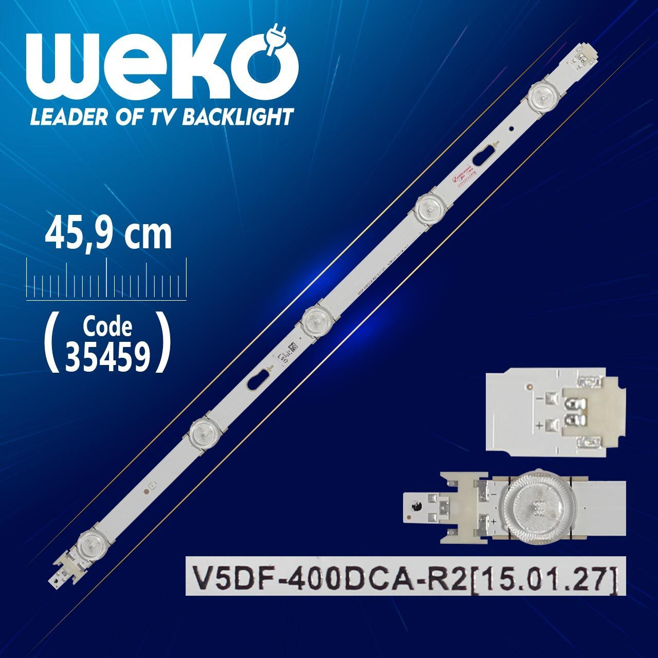 V5df-400dca-r2 - 45.9 Cm 5 Ledli - (wk-448) (4172)