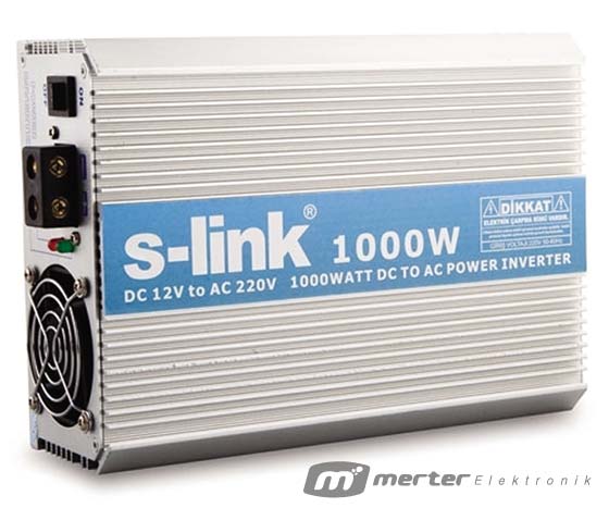 S-lınk Sl-1000w 12 Volt - 1000 Watt Inverter (4172)