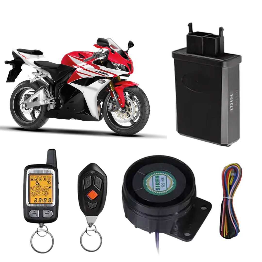 Spy 120 Desibel Sesli Ve Titreşimli Motosiklet Alarm Sistemi (4172)