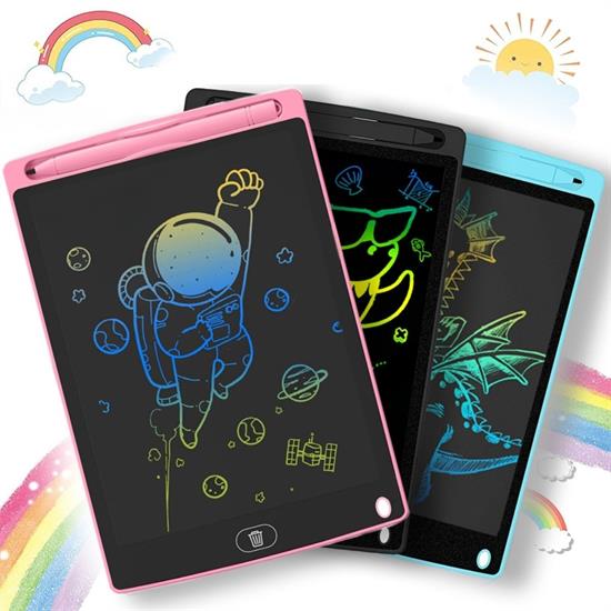 Çocuklar İçin Eğitici 8.5 İnç Ekranlı Kalemli Renkli Yazı Yazma Ve Resim Çizme Tableti (4172)