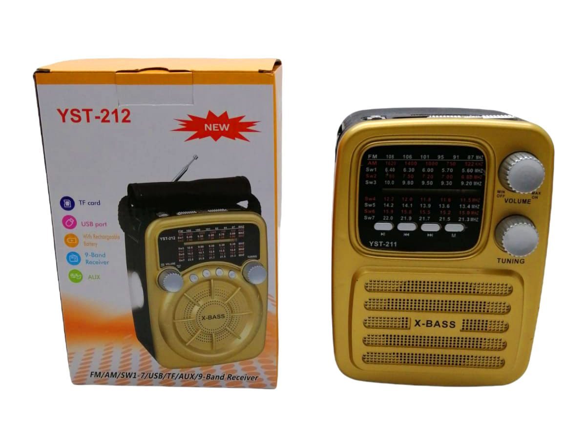 Yst-211 Sd/usb/fm Nostaji Bluetooth Speaker Pl-4149 (4172)