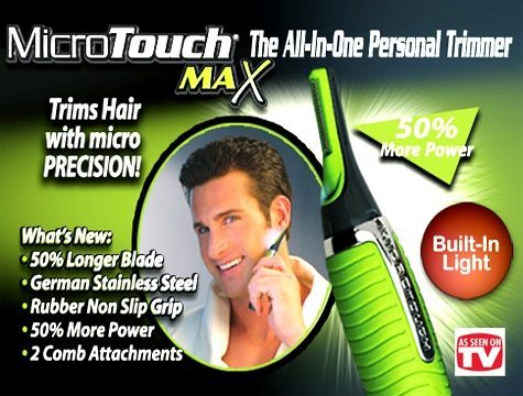 Micro Touch Max Erkek Bakım Seti - Sakal Favori - Yanak Kıl Alma Makinesi (4172)