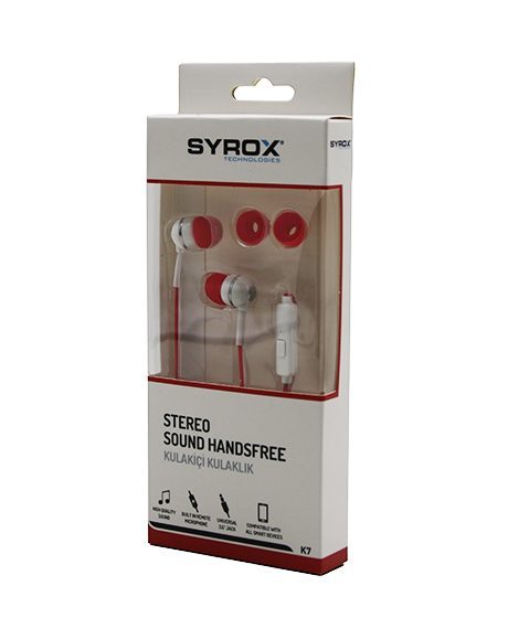 Stereo Sound Mikrofonlu Kulak İçi Kulaklık Aux Girişli (4172)