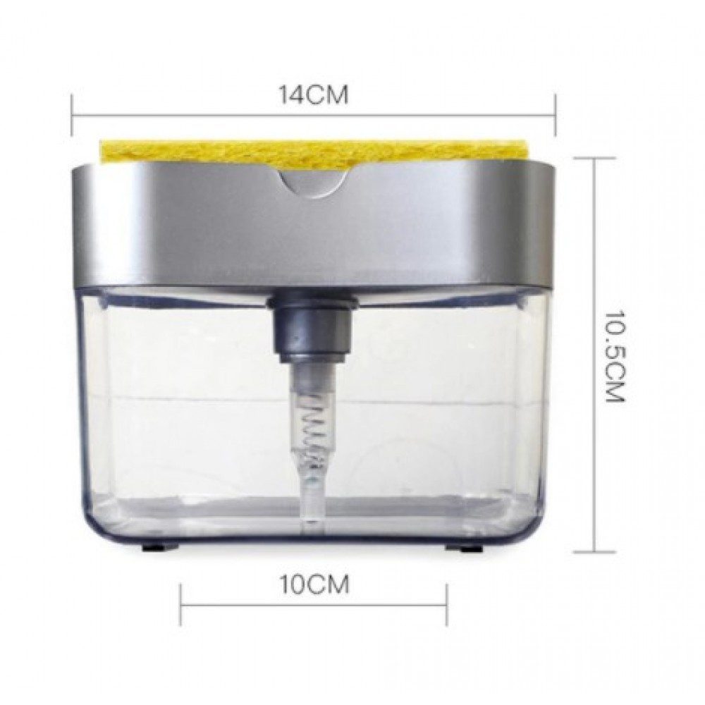 Pompa Mekanizmalı Sünger Hazneli Sıvı Sabunluk (4172)