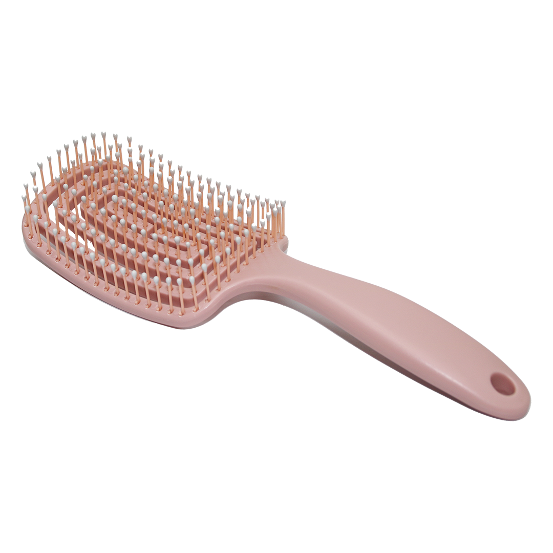 Labirent Modeli Elastik Plastik Bayan Saç Fırçası - Tarak (4172)