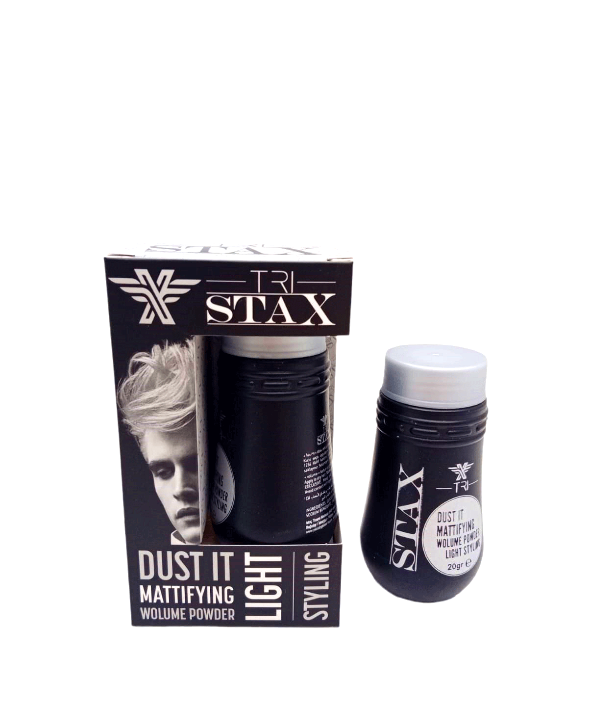 Stax Wax Lıght Pudra Siyah Kutu Saç Şekillendirici 20gr (4172)