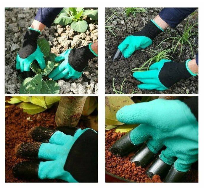 Garden Genie Gloves Toprak Kazma Bahçe Eldiveni (4172)