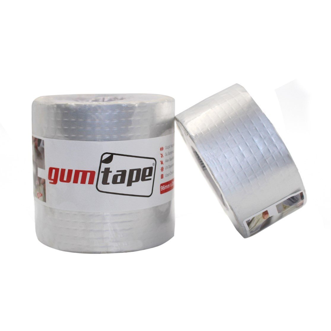 Gum Tape Sakız Bant 48 Mm X 2 Metre Alüminyum Tamir Bandı (4172)