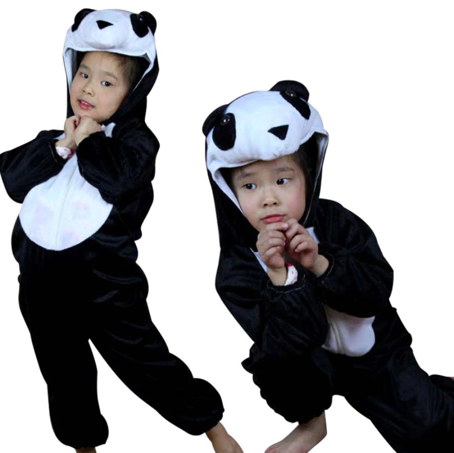 Çocuk Panda Kostümü 2-3 Yaş 80 Cm (4172)