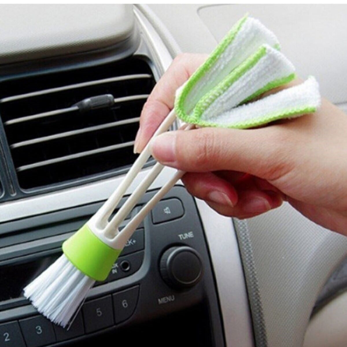 Yumuşak Kıllı İç Ve Dış Temizlik İçin 5+1 Detaylı Araç Oto Temizlik Bakım Fırça Seti (4172)