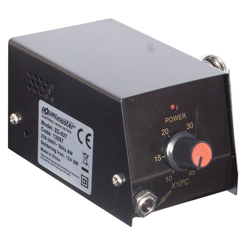 Zd-927 12 Volt 8 Watt Mini Isı Ayarlı Havya İstasyonlu (100*c-450*c) (4172)