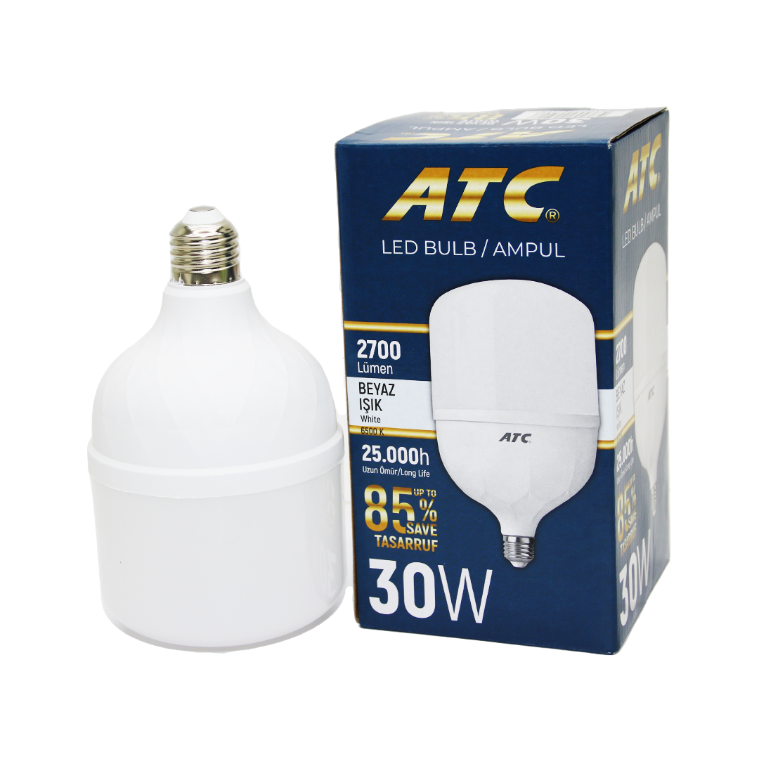 30w Torch Led Bulb Ampul Beyaz E27 (4172)