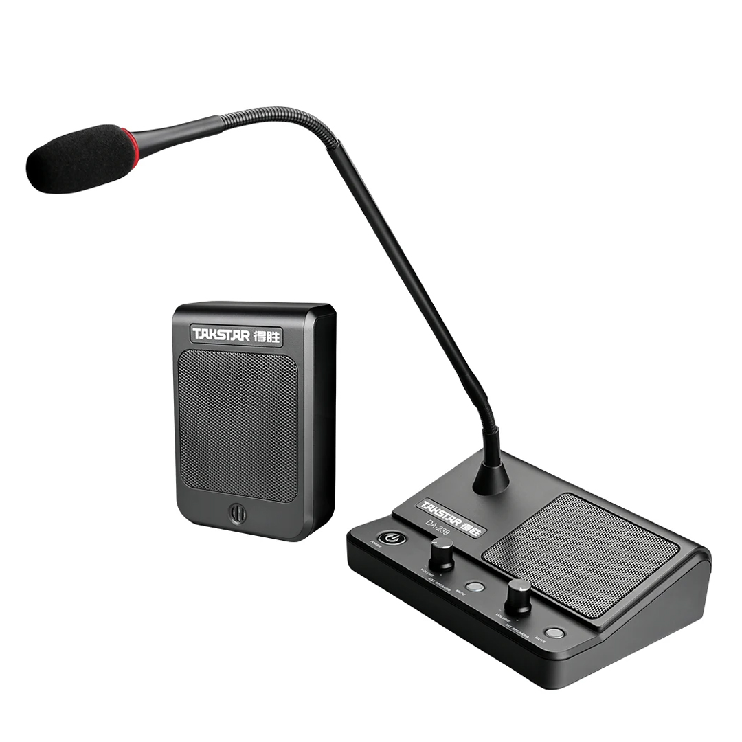 Intercom Çift Yönlü Vezne Gişe Mikrofon Seti Da-239 (4172)