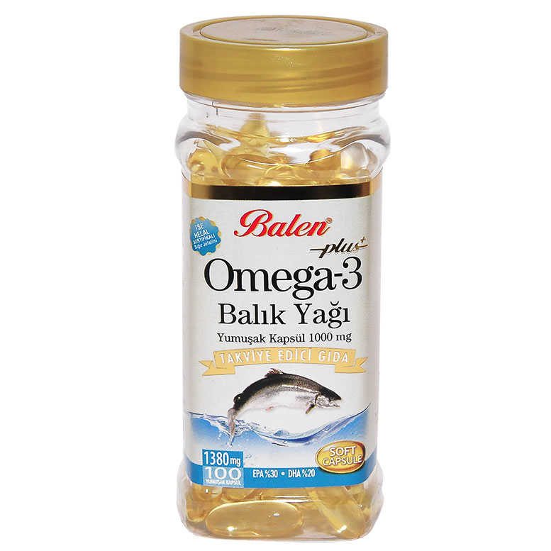 Lisinya214 Omega 3 Plus+ Balık Yağı Yumuşak 100 Kapsül