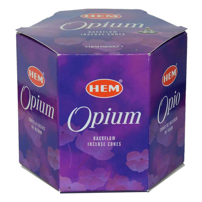 Lisinya214 Geri Akış Şelale Haşhaş Kokulu 40 Konik Tütsü - Opium Backflow Incense Cones