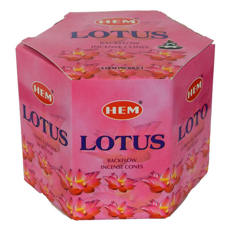 Lisinya214 Geri Akış Şelale Nilüfer Kokulu 40 Konik Tütsü - Lotus Backflow Incense Cones