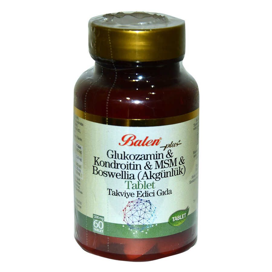 Lisinya214 Glukozamin Kondroitin MSM Boswellia 60 Tablet