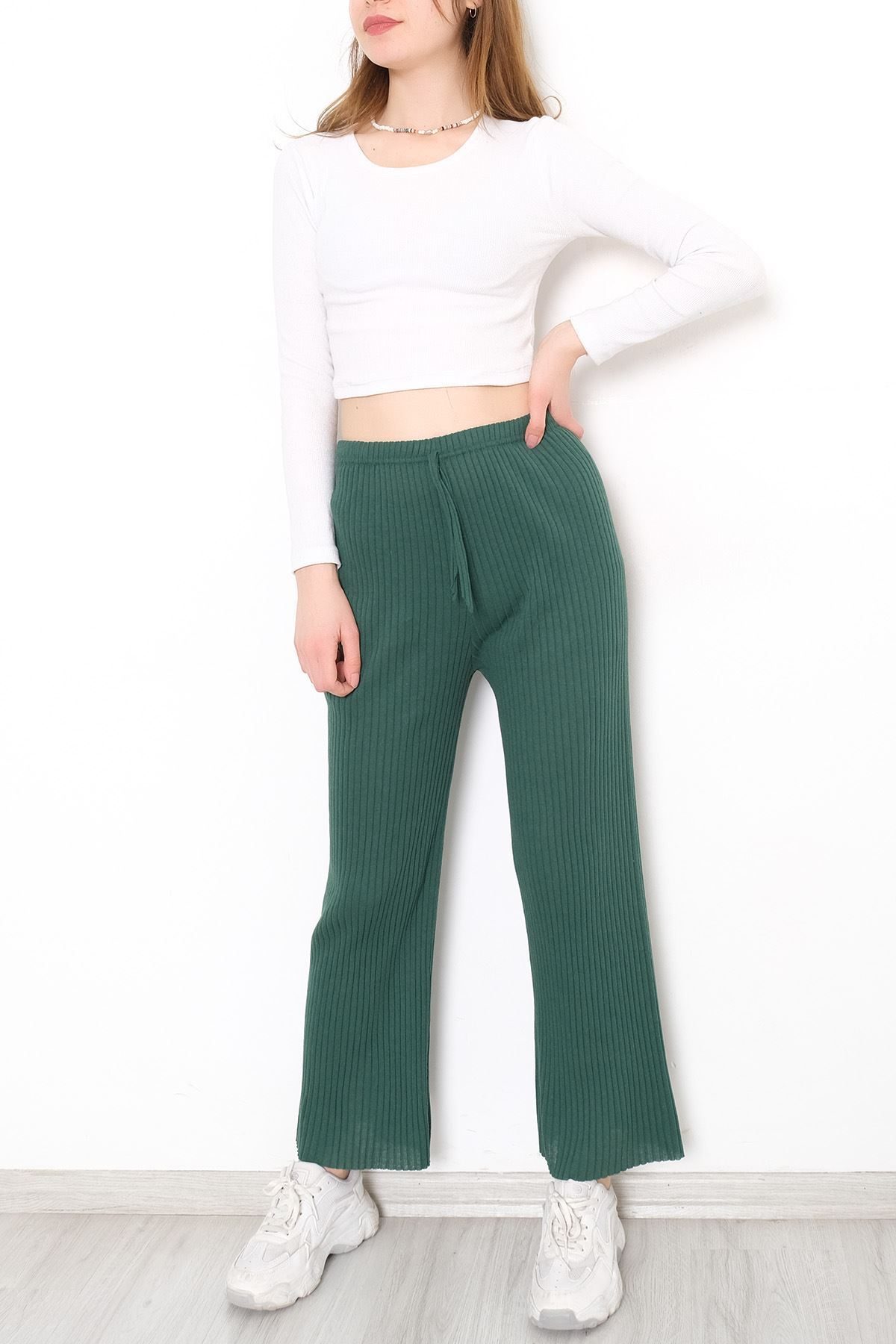 Lisinya275 Fitilli Pantolon Yeşil